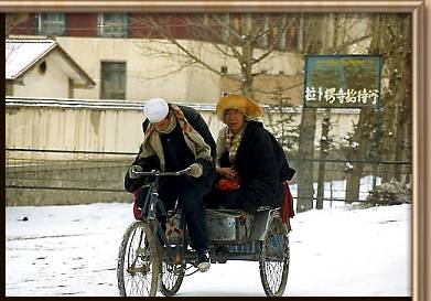 Menschen in Xiahe